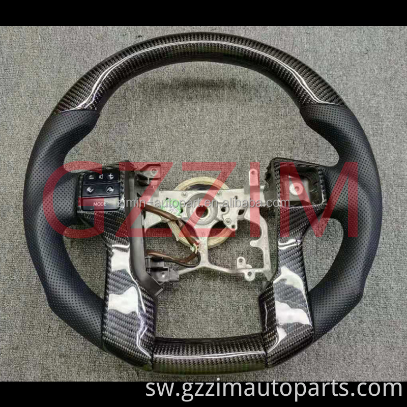 Gari iliyoboreshwa ya hali ya juu ya Carbon FIBER ROURD / Gurudumu la mraba kwa Prado FJ150